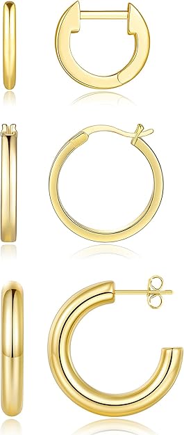 S925 Sterling Silver Posts Earrings