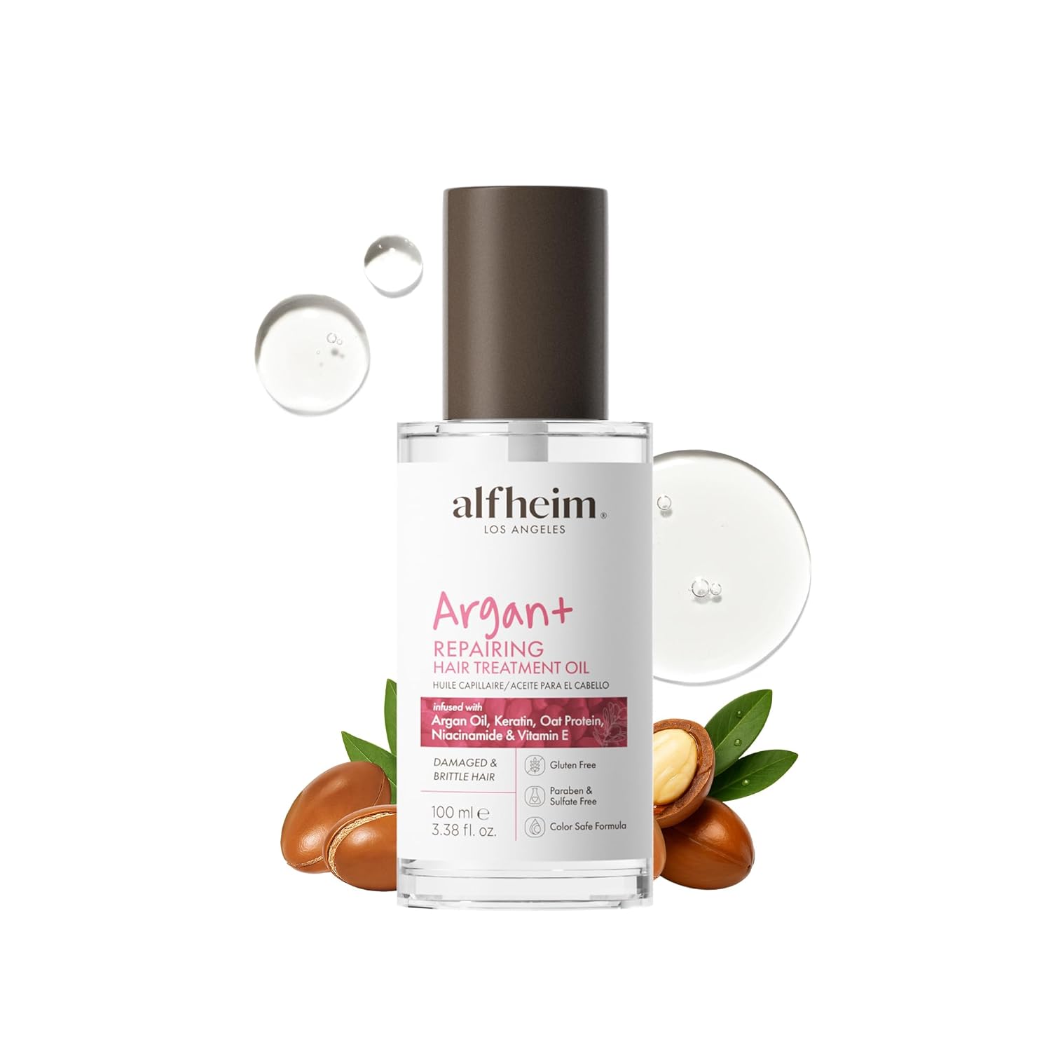 ALFHEIM Argan+ Repairing Hair Oil Serum