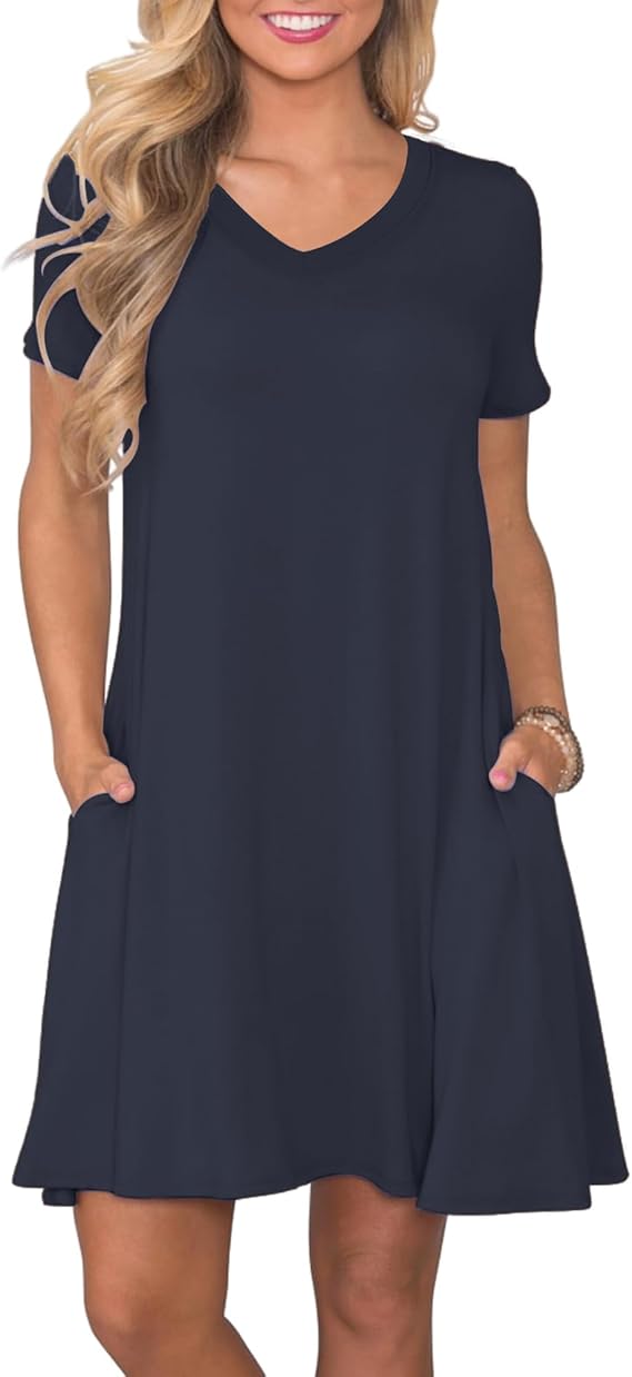 Casual T Shirt Dress