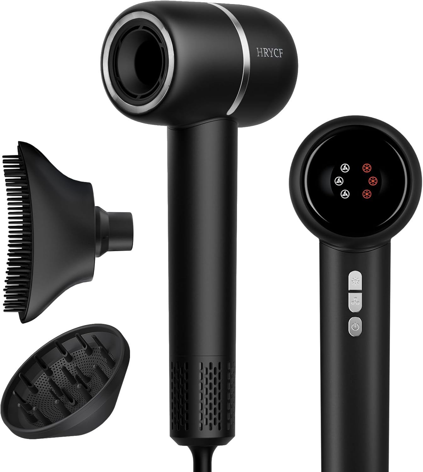 Hair Dryer with Smoothing Comb