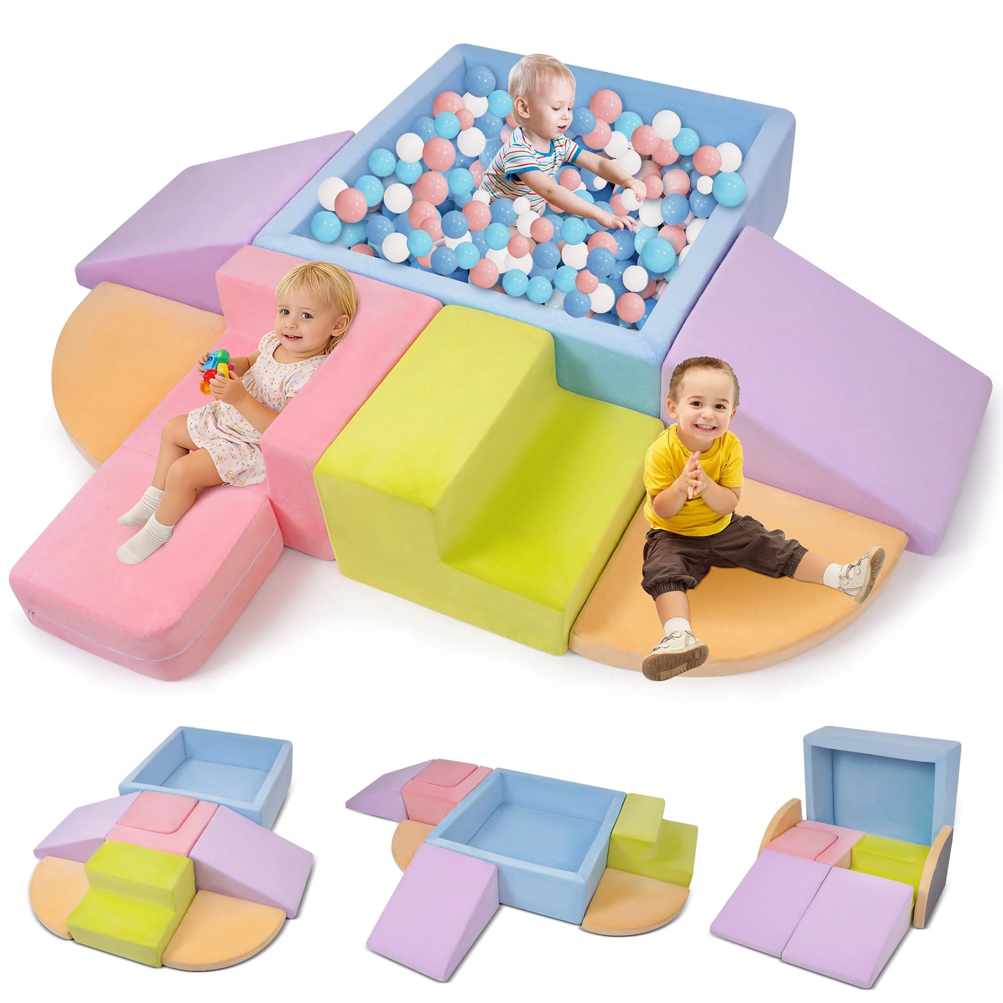 Indoor Play Gym Set for Toddlers 