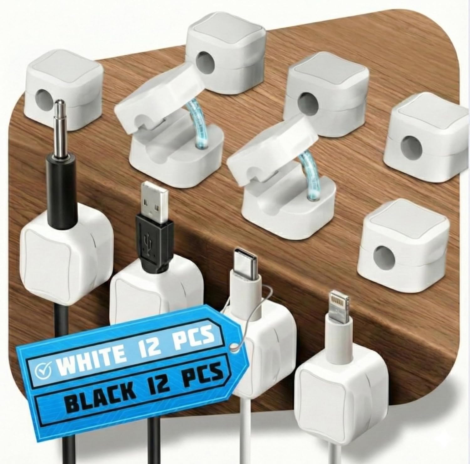 Magnetic Cord Organizer