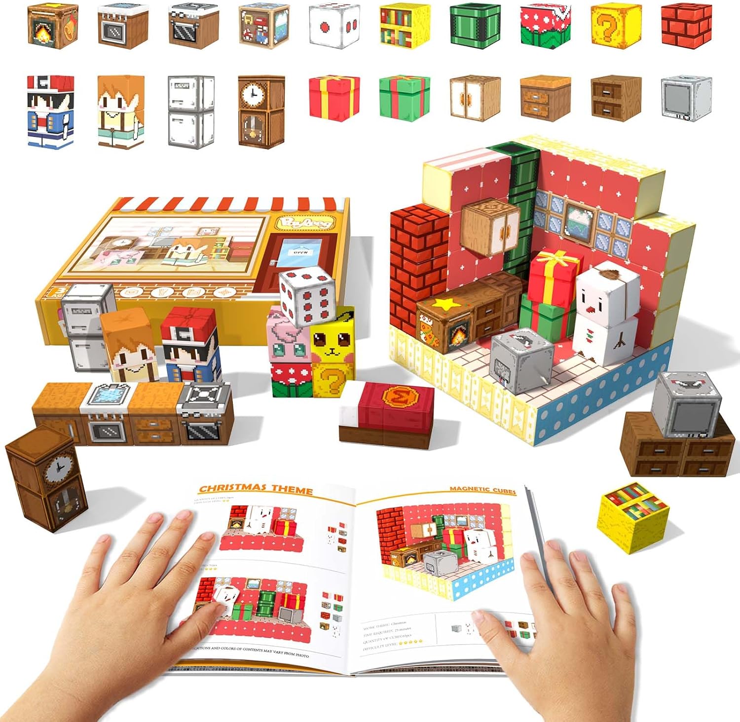 Magnetic Cubes Travel Set