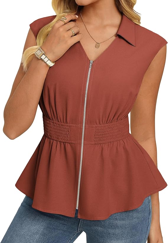 Business Casual Peplum Tops
