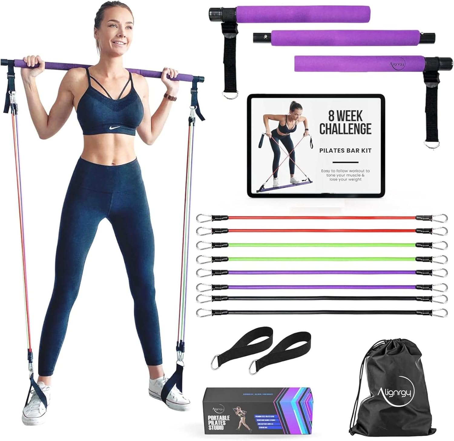 Portable Pilates Bar Kit