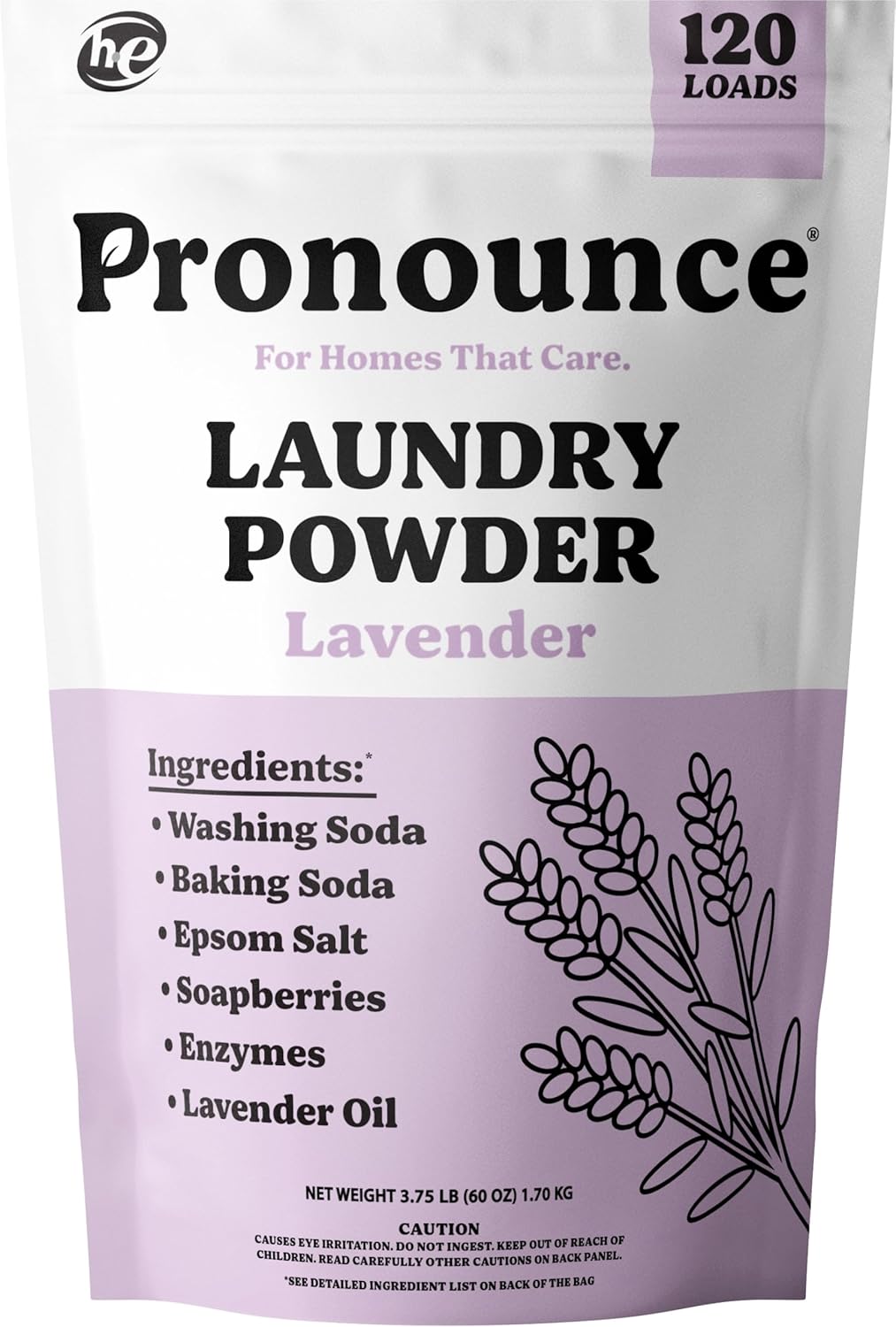 Pronounce Laundry Detergent Powder