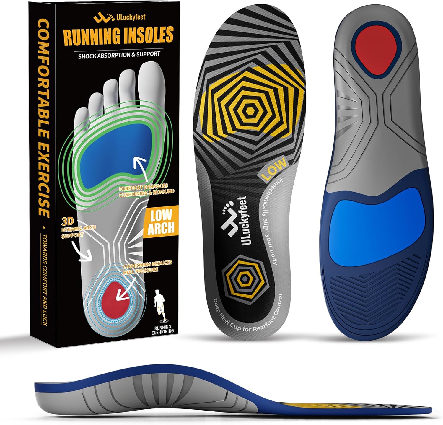 Running Insoles for Men Wome