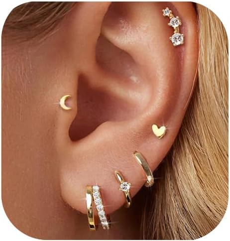 Small Gold Hoop Earrings