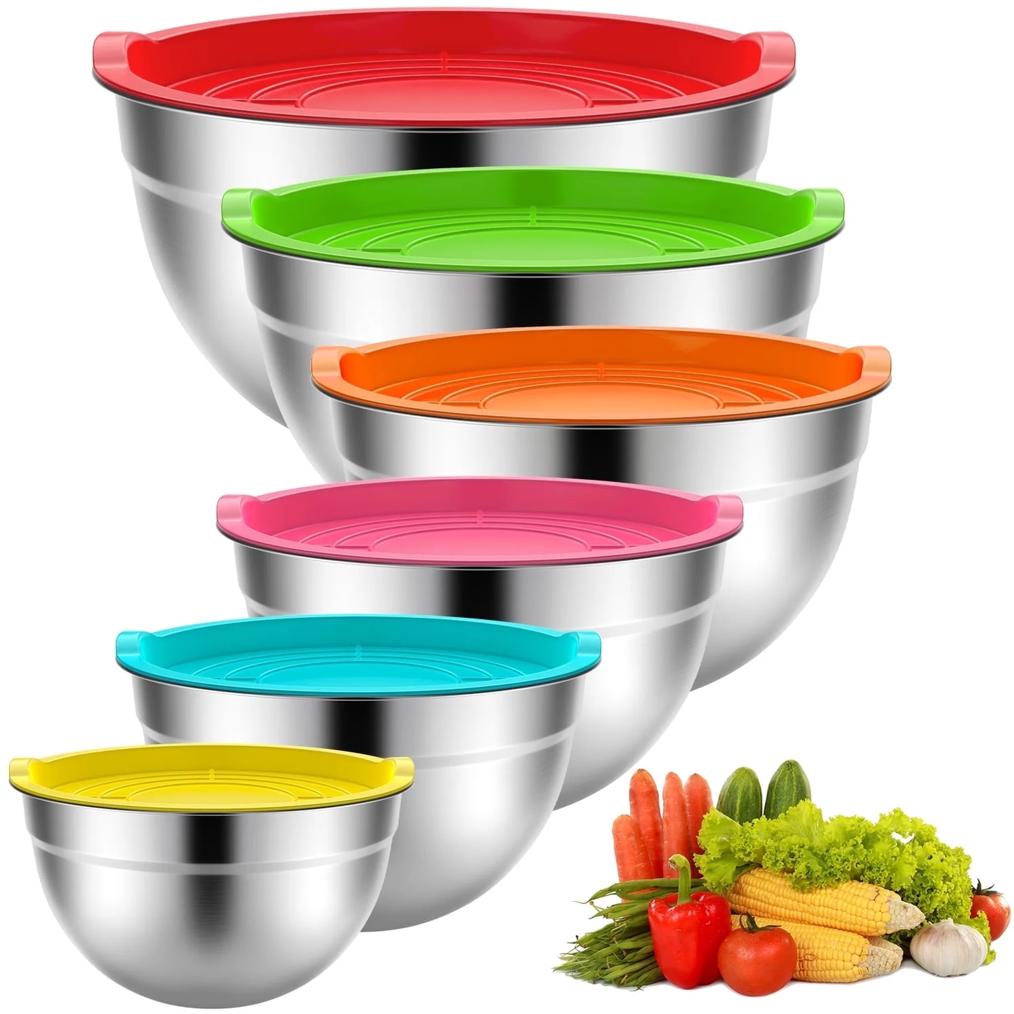 Stainless Steel Mixing Bowls Set