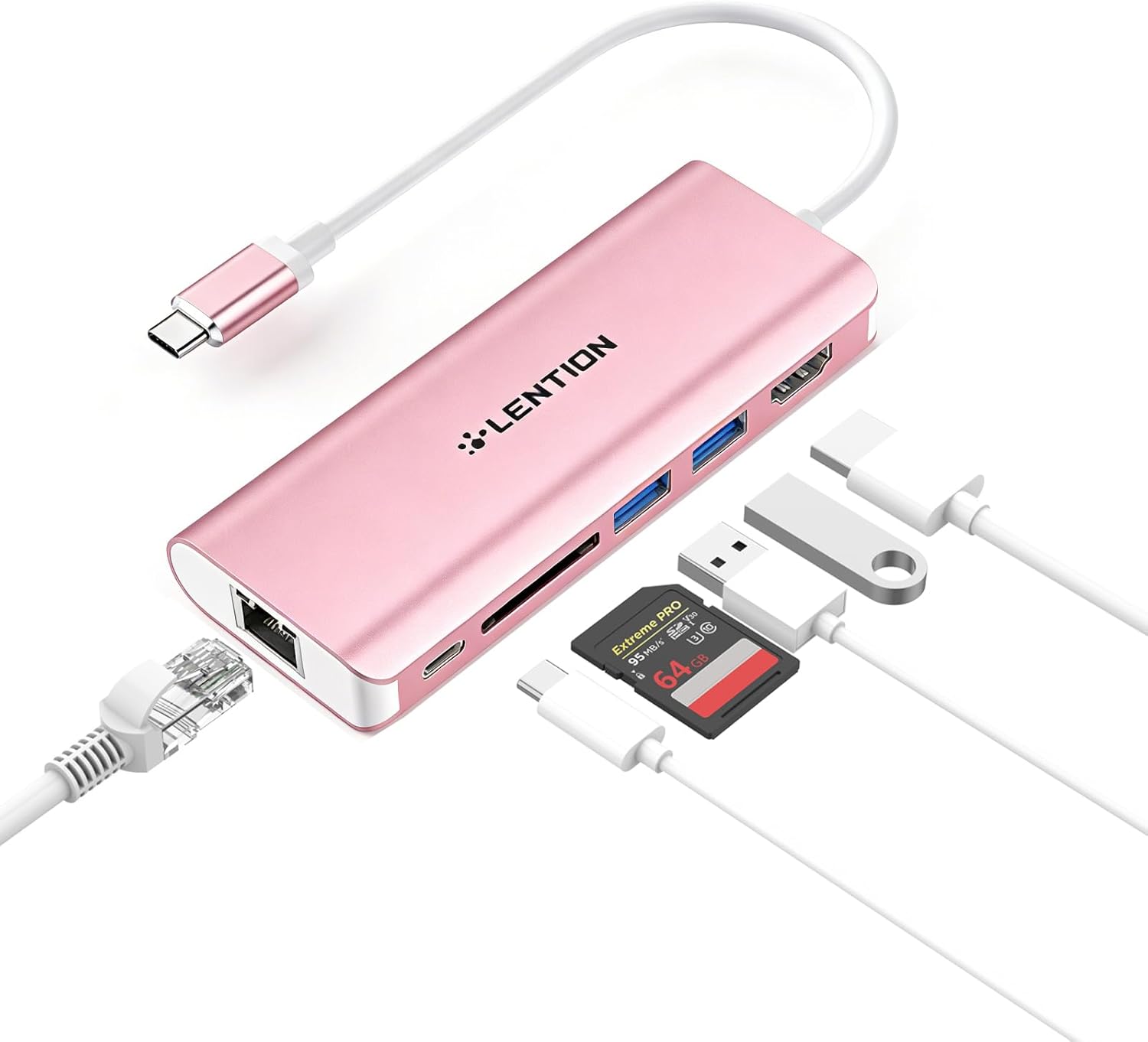 USB C Hub with 4K HDMI