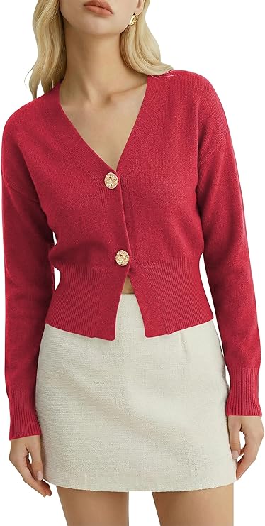 V-Neck Cardigan