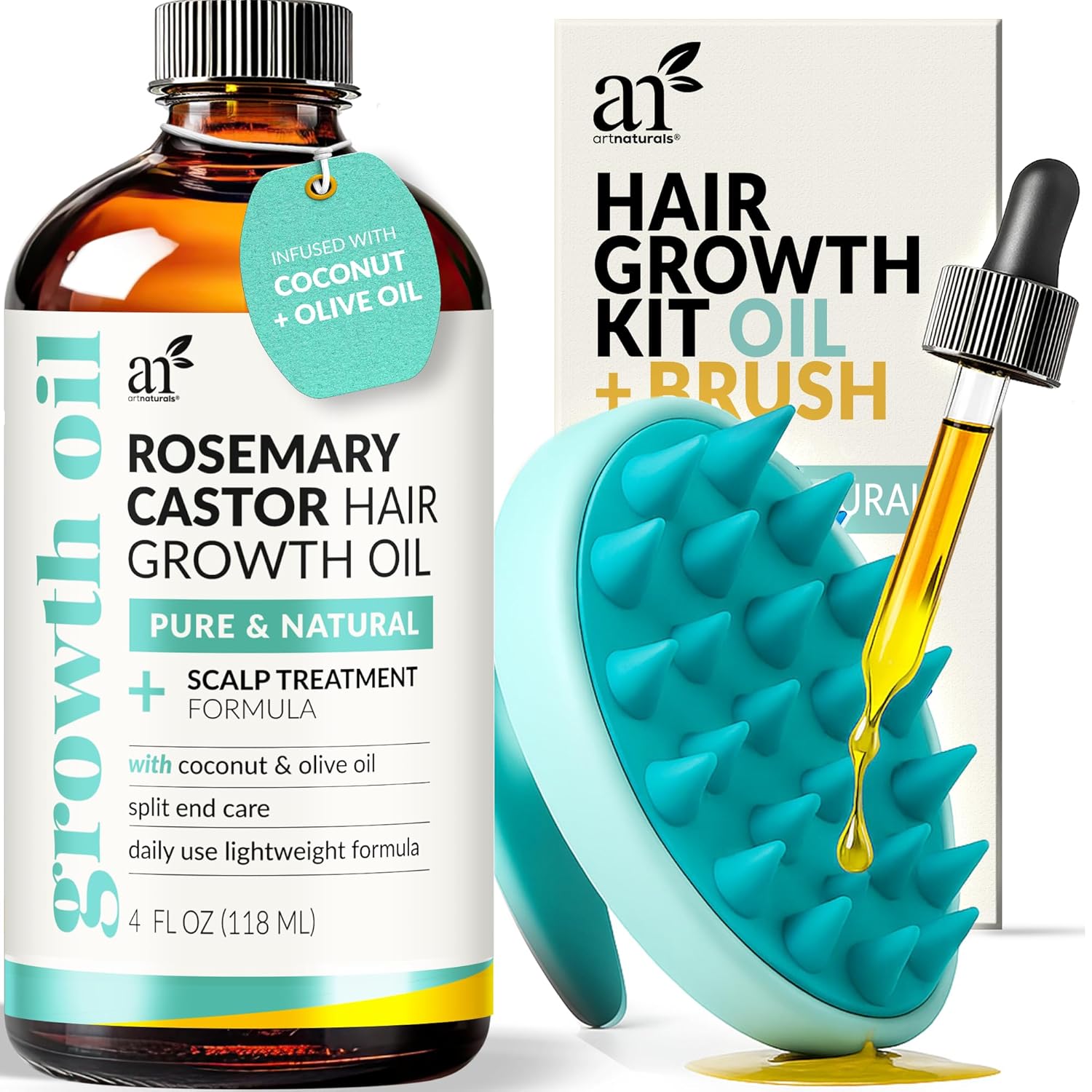 Rosemary Castor Hair Oil